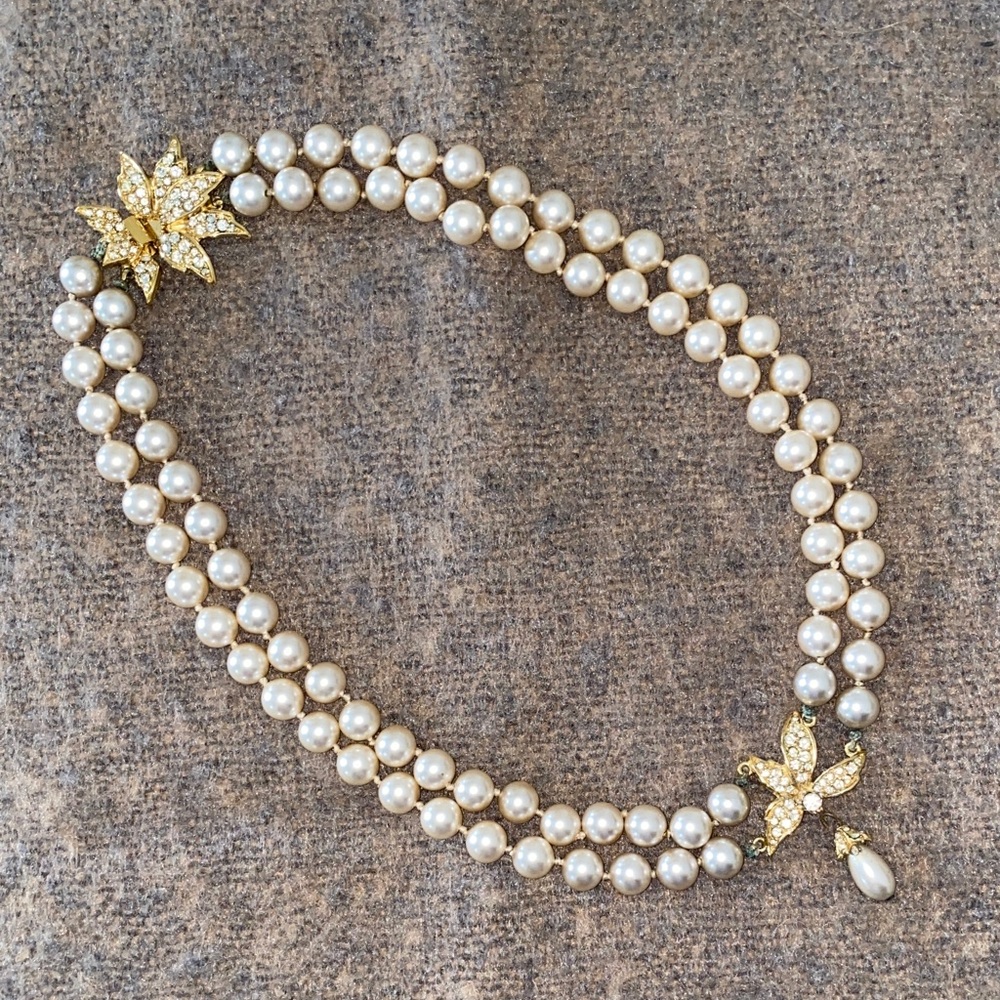 Pearl and Gold Necklace